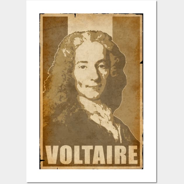 Voltaire French Wall Art by Nerd_art